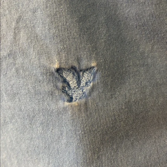 American Eagle Men’s Super Soft Icon T-Shirt in Bright Blue, size Medium - Picture 5 of 7